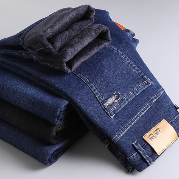 Straight Leg Denim Jeans - Image 3