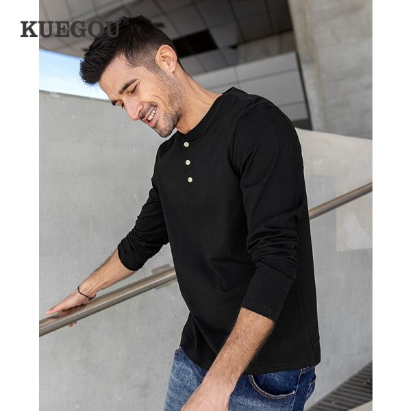 Classic Long Sleeve Henley - Image 4