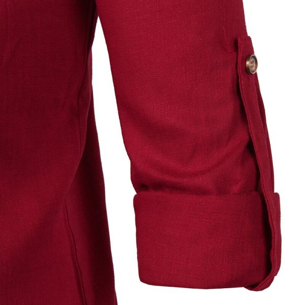 Vintage Long Sleeve Henley - Image 5