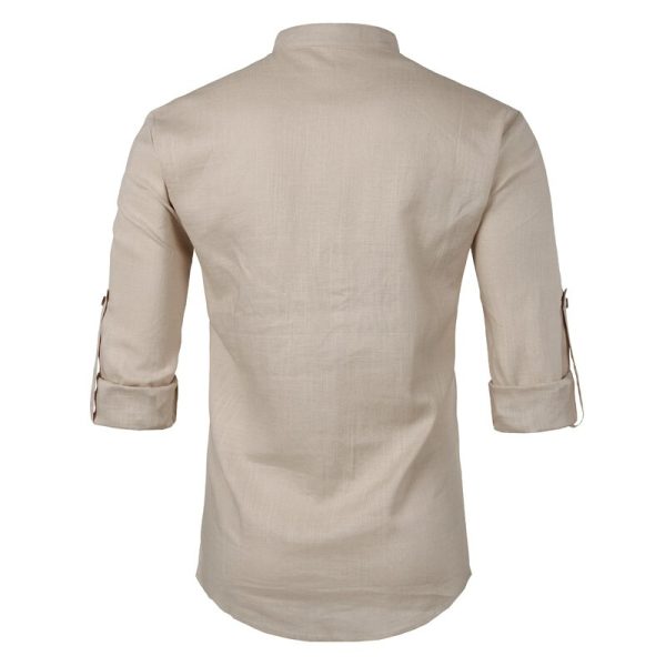 Vintage Long Sleeve Henley - Image 3