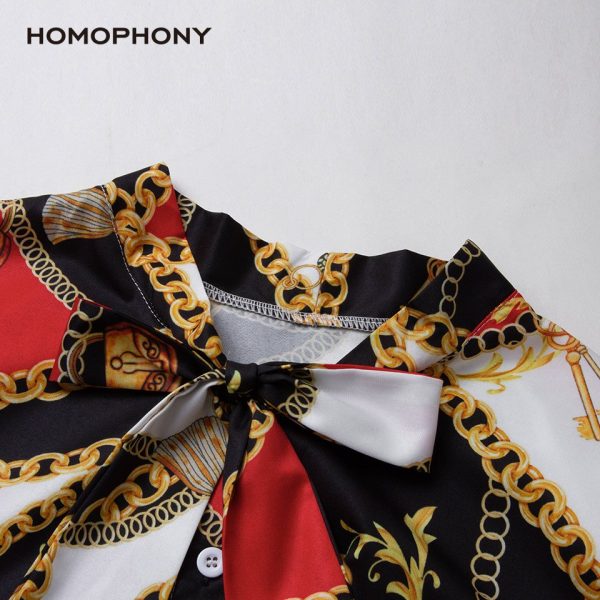 Homophony Slim Chain Blouse - Image 6