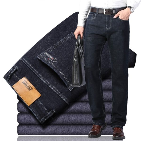 Straight Leg Denim Jeans - Image 2