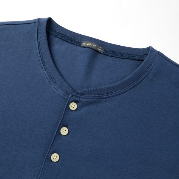 Classic Long Sleeve Henley - Image 6
