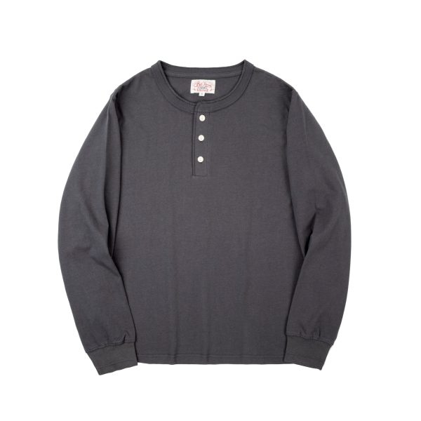 Long Sleeve Cotton Henley