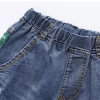 IENENS  Summer Jeans Child Boys Shorts Thin Soft Trousers 4-11 Years Bottoms Kids Casual Cowboy Clothes Light Blue Denim Pants - Image 5