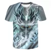 3D Dragon Print T-Shirt Summer Children Girls Boys Casual Sport O Collar Short Sleeve Tops T Shirt Kids Hip Hop Harajuku Tshirt - Image 2