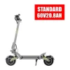MUKUTA 10 Plus Dual Motor Off-Road Electric Scooter Foldable 10-Inch 60V 1400W*2 VSETT 10+ T10-DDM ZERO 10X DUALTRON All-Terrain - Image 7