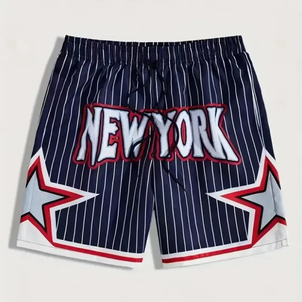 Summer Men New York Shorts Kids Fashion Hawaii Beach Shorts Boys Girls Colorful Shorts Adult Casual Short Pants Daily Streetwear - Image 3