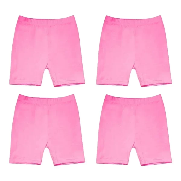 4pcs Girls Safety Pants Modal Dance Leggings Shorts 2024 Soft Candy Color Panties Girls Underwear Short tights Aged 3-12 Years - Image 7