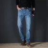 Ripped Plus Size Jeans for men Fashion jean man High Street Retro Washed, Worn Men trousers Casual Cargo Pants Slim Small Feet - Image 11