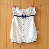 2024 newborn baby Summer clothes rompers girls overalls short Sleeve bodysuit cotton baby clothing jumpsuit Baby Girl onesies - Image 6