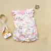 2024 newborn baby Summer clothes rompers girls overalls short Sleeve bodysuit cotton baby clothing jumpsuit Baby Girl onesies - Image 15