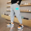 Boys Jogger Sports Pants Luminous Lightning Print Kids Cotton Long Sweatpant Cartoon Running Trousers with Pocket - Image 10
