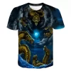 3D Dragon Print T-Shirt Summer Children Girls Boys Casual Sport O Collar Short Sleeve Tops T Shirt Kids Hip Hop Harajuku Tshirt - Image 6