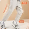 Boys Jogger Sports Pants Luminous Lightning Print Kids Cotton Long Sweatpant Cartoon Running Trousers with Pocket - Image 5