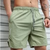 Men Hot Shorts Light Weight Thin Short Pants Running Squat Fitness Shorts Men GYM Wear Quick-drying Drawstring Shorts - Image 7