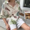 Teen Fashion Shirts Summer Chiffon Half Sleeve Top For Boy Girl Teenage Printing Casual Shirt Loose Blusas Kids Clothes 12-16Y - Image 4