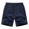 Children Boys New Ice Silk Shorts Summer Thin High Elasticity Solid Mid Large Cool Comfortable Fashion Sports Casual Kids Shorts - Image 7