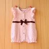2024 newborn baby Summer clothes rompers girls overalls short Sleeve bodysuit cotton baby clothing jumpsuit Baby Girl onesies - Image 7
