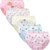 5Pcs/Set Assorted Styles Cute Cartoon Girls Underwear Panties Cotton Panty Girl Children Soft Underpants Breathable Girls Briefs - Image 10