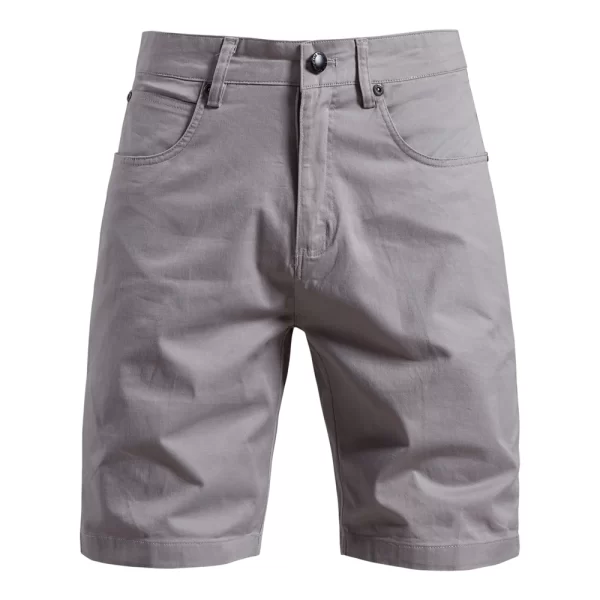 AIOPESON Men's 100% Cotton Summer Casual Shorts Multi-Pocket Shorts Solid Color 11 Colors Outdoor Breathable Shorts - Image 7