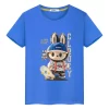 Kawaii Tops labubu 100%Cotton t shirt for kids boy 10years toddler girl clothes Anime Short  pride tshirt y2k kids clothes girls - Image 6