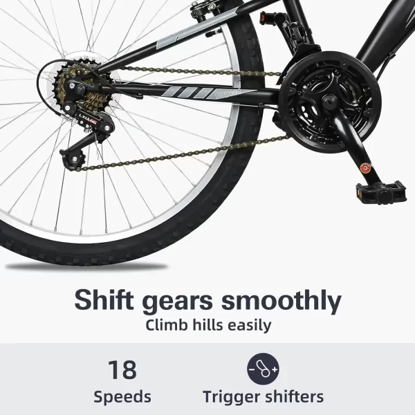 Mountain Bike 26 inch Outdoor Cycling Bike 18-Speed/High-Carbon Steel/Dual Full Suspension Adjustable Ergonomic Seat - Image 3