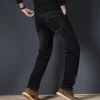 Ripped Plus Size Jeans for men Fashion jean man High Street Retro Washed, Worn Men trousers Casual Cargo Pants Slim Small Feet - Image 9