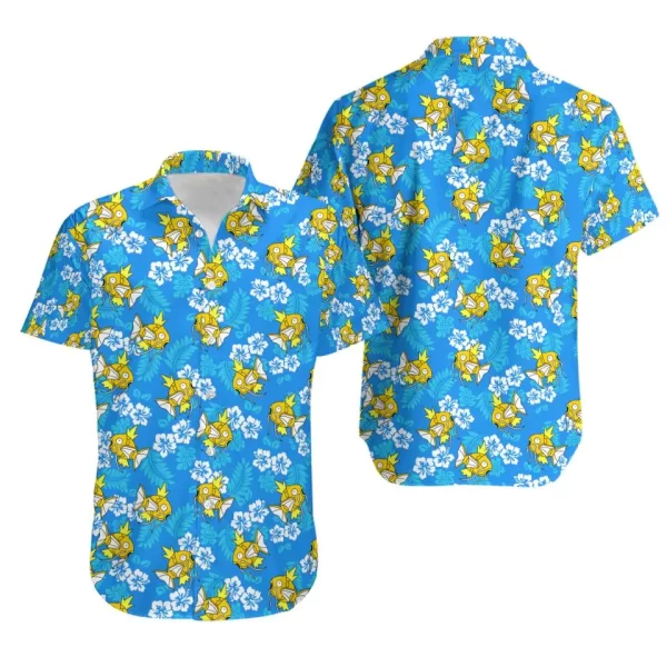 Fun Animal Cartoon Men's Hawaiian Shirts 3D Print Men's Summer Loose Beach Oversize Short-sleeved Top Men's Cute Shirts For Boys - Image 4