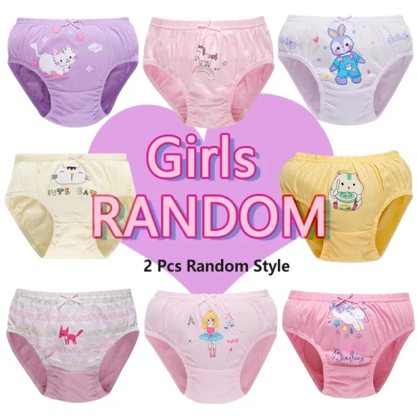 5Pcs/Set Assorted Styles Cute Cartoon Girls Underwear Panties Cotton Panty Girl Children Soft Underpants Breathable Girls Briefs - Image 15