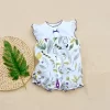 2024 newborn baby Summer clothes rompers girls overalls short Sleeve bodysuit cotton baby clothing jumpsuit Baby Girl onesies - Image 13