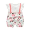 2024 newborn baby Summer clothes rompers girls overalls short Sleeve bodysuit cotton baby clothing jumpsuit Baby Girl onesies - Image 10