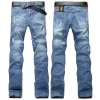 Ripped Plus Size Jeans for men Fashion jean man High Street Retro Washed, Worn Men trousers Casual Cargo Pants Slim Small Feet - Image 7