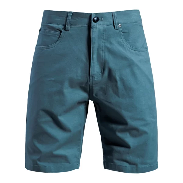 AIOPESON Men's 100% Cotton Summer Casual Shorts Multi-Pocket Shorts Solid Color 11 Colors Outdoor Breathable Shorts - Image 13