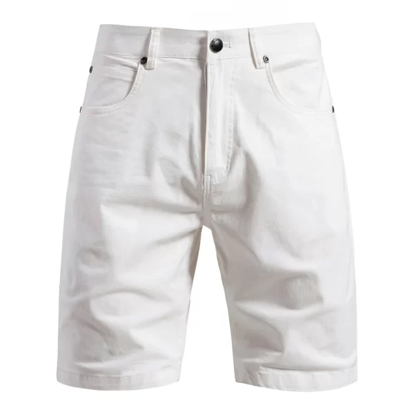AIOPESON Men's 100% Cotton Summer Casual Shorts Multi-Pocket Shorts Solid Color 11 Colors Outdoor Breathable Shorts - Image 14
