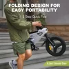 Electric Bike for Adults 500W Peak Motor, 20 mph Folding Ebike,14'' Adults Electric Bike Mini E Bikes for Adults and Teens - Image 3