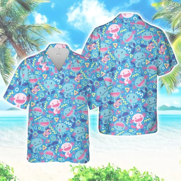 Fun Animal Cartoon Men's Hawaiian Shirts 3D Print Men's Summer Loose Beach Oversize Short-sleeved Top Men's Cute Shirts For Boys - Image 2