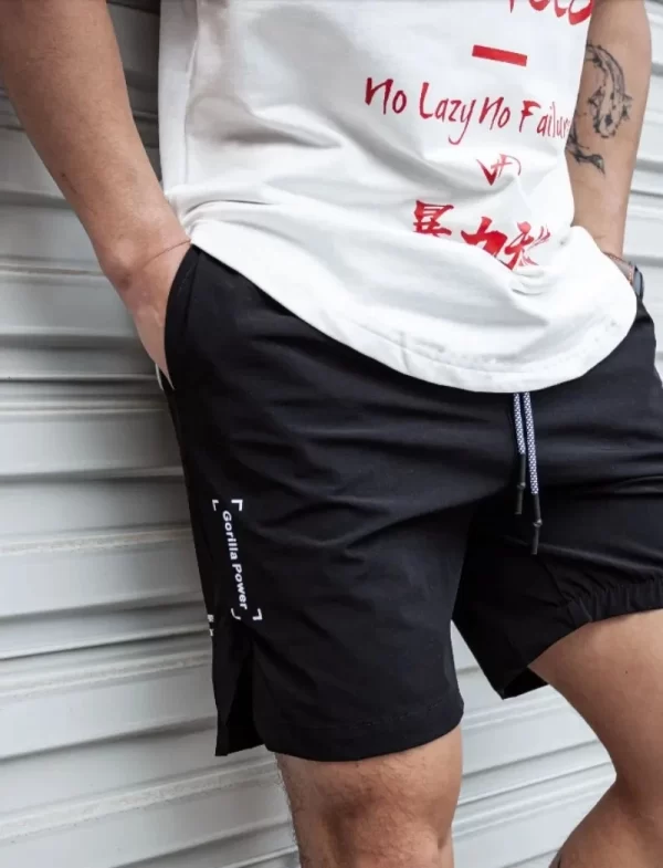 Men Hot Shorts Light Weight Thin Short Pants Running Squat Fitness Shorts Men GYM Wear Quick-drying Drawstring Shorts - Image 11