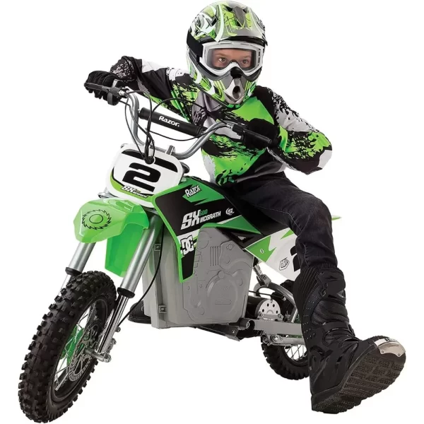 Dirt Rocket SX500 McGrath Electric Motocross Bike for Kids Ages 14+ - 40 mins of Ride Time - Image 6