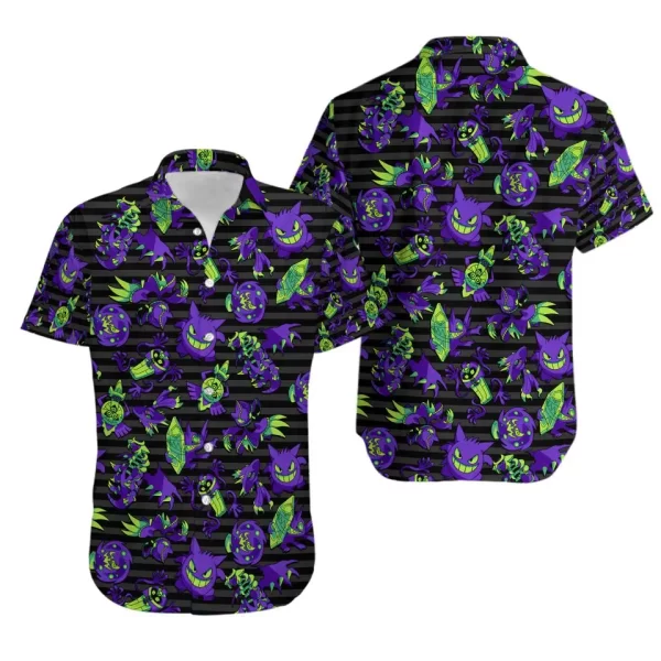 Fun Animal Cartoon Men's Hawaiian Shirts 3D Print Men's Summer Loose Beach Oversize Short-sleeved Top Men's Cute Shirts For Boys - Image 7