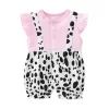 2024 newborn baby Summer clothes rompers girls overalls short Sleeve bodysuit cotton baby clothing jumpsuit Baby Girl onesies - Image 17