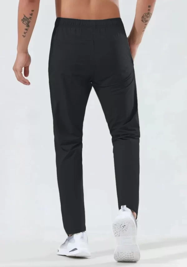 Men's Quick-drying Breathable Waist Drawstring Joggers, Chic High Stretch Sports Pantst For Fitness - Image 6