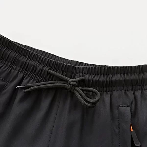Children Boys New Ice Silk Shorts Summer Thin High Elasticity Solid Mid Large Cool Comfortable Fashion Sports Casual Kids Shorts - Image 6