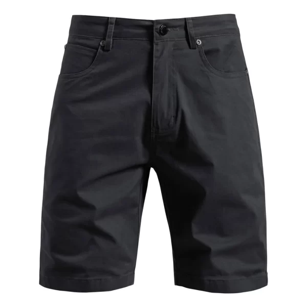 AIOPESON Men's 100% Cotton Summer Casual Shorts Multi-Pocket Shorts Solid Color 11 Colors Outdoor Breathable Shorts - Image 9