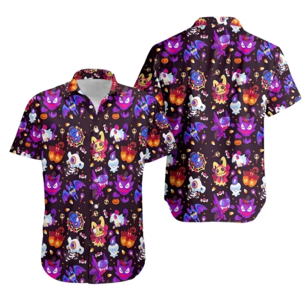 Fun Animal Cartoon Men's Hawaiian Shirts 3D Print Men's Summer Loose Beach Oversize Short-sleeved Top Men's Cute Shirts For Boys - Image 8