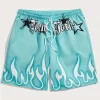 Summer Men New York Shorts Kids Fashion Hawaii Beach Shorts Boys Girls Colorful Shorts Adult Casual Short Pants Daily Streetwear - Image 2