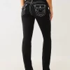 BILLIE SUPER T MID RISE STRAIGHT JEAN Vintage Buddha Embroidered Jeans Women Casual Y2k High Waist Straight Denim Pants Jeans - Image 2