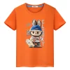 Kawaii Tops labubu 100%Cotton t shirt for kids boy 10years toddler girl clothes Anime Short  pride tshirt y2k kids clothes girls - Image 5