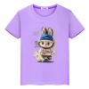 Kawaii Tops labubu 100%Cotton t shirt for kids boy 10years toddler girl clothes Anime Short  pride tshirt y2k kids clothes girls - Image 2