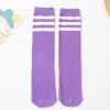Kids Soccer Socks Three Stripes Knee High Socks Cotton Sports Socks Toddler Boys Girls Uniform Tube Socks - Image 8